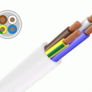 Кабель ПВСнг(А)-LS 4х0,75 белый