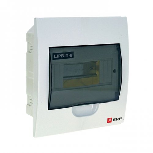 Щит распределительный встраиваемый ЩРВ-П-6